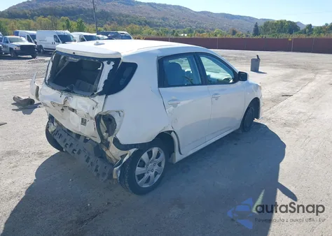 2009 Toyota Corolla Matrix S from USA, damaged, VIN 2T1LE40E39C011112